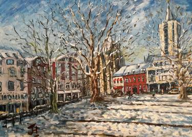 Aachen, January snow thumb
