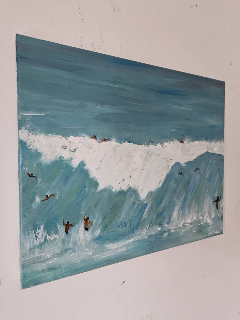 Original Contemporary Water Painting by Mariusz Makula