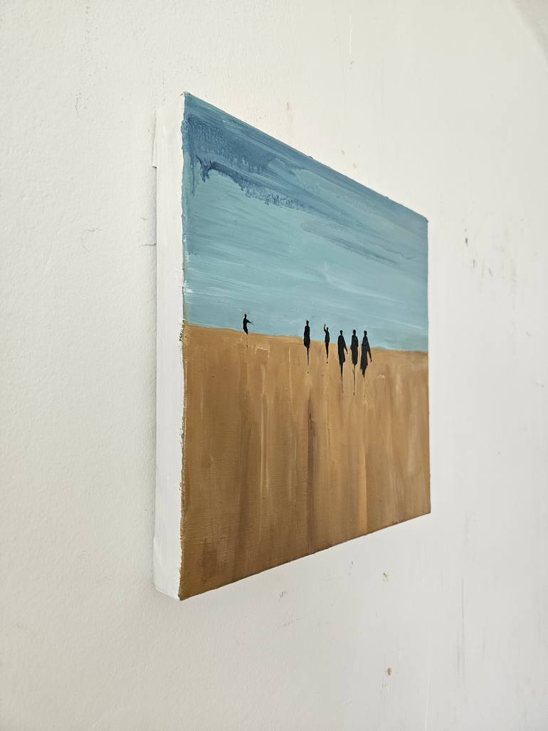 Original Expressionism Landscape Painting by Mariusz Makula