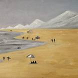 Snow and sand by Mariusz Makula