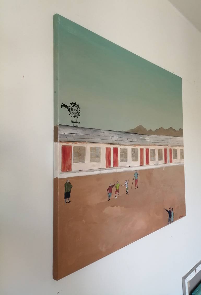 Original Expressionism Architecture Painting by Mariusz Makula