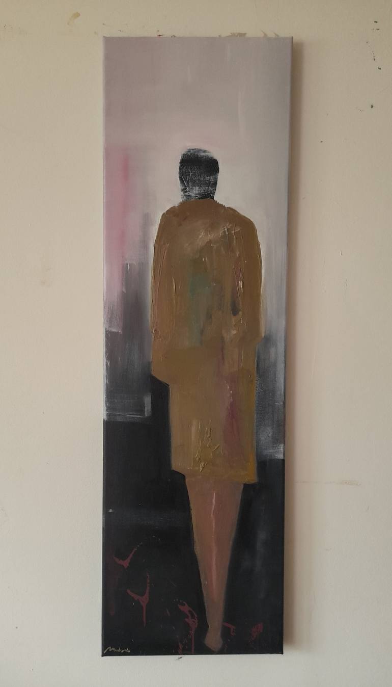 Original Figurative People Painting by Mariusz Makula