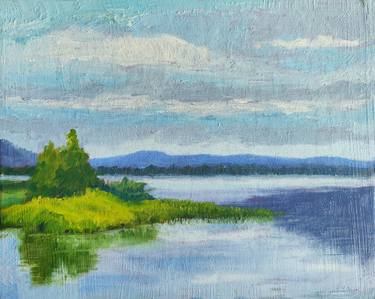 Original Fine Art Landscape Paintings by Sirkka Linnea