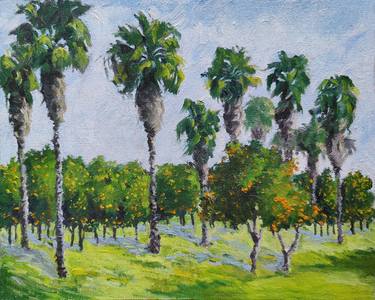 Palm Trees in Parque Alamillo - Sevilla thumb