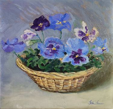 Original Realism Floral Paintings by Sirkka Linnea