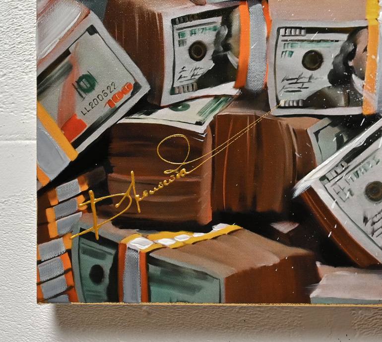 Original Conceptual Pop Culture/Celebrity Painting by Daria Kolosova
