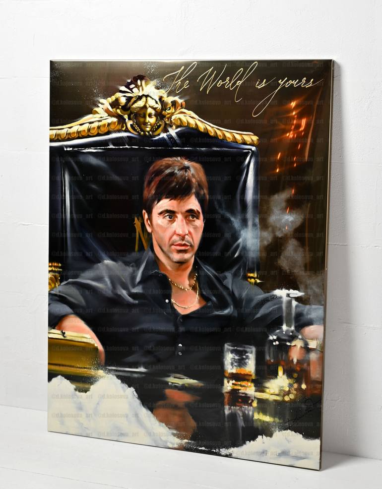 Original Pop Art Pop Culture/Celebrity Painting by Daria Kolosova
