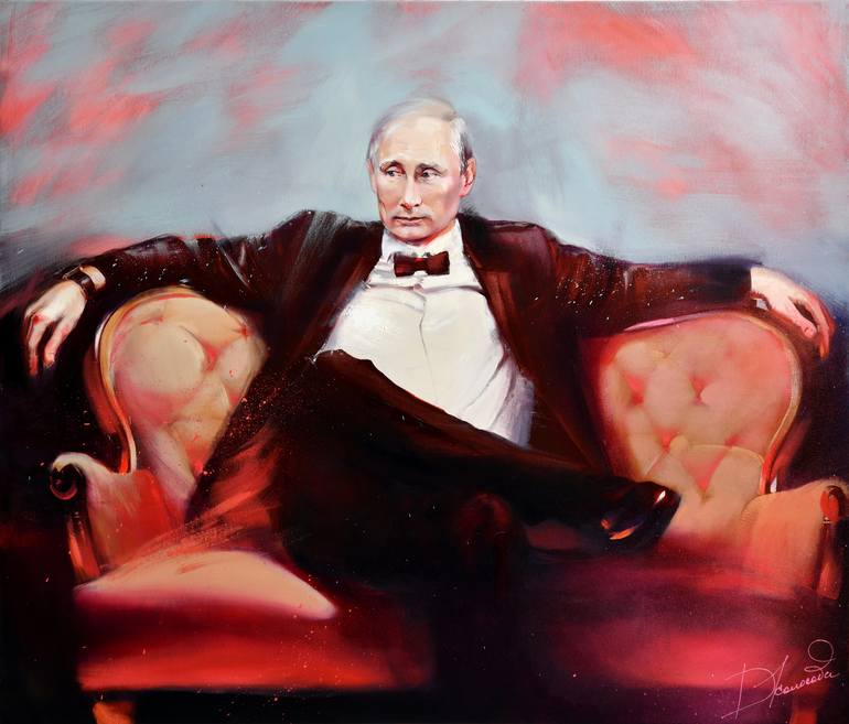 Mr President Vladimir Putin Painting By Daria Kolosova Saatchi Art   6463477 FMEARDDX 7 