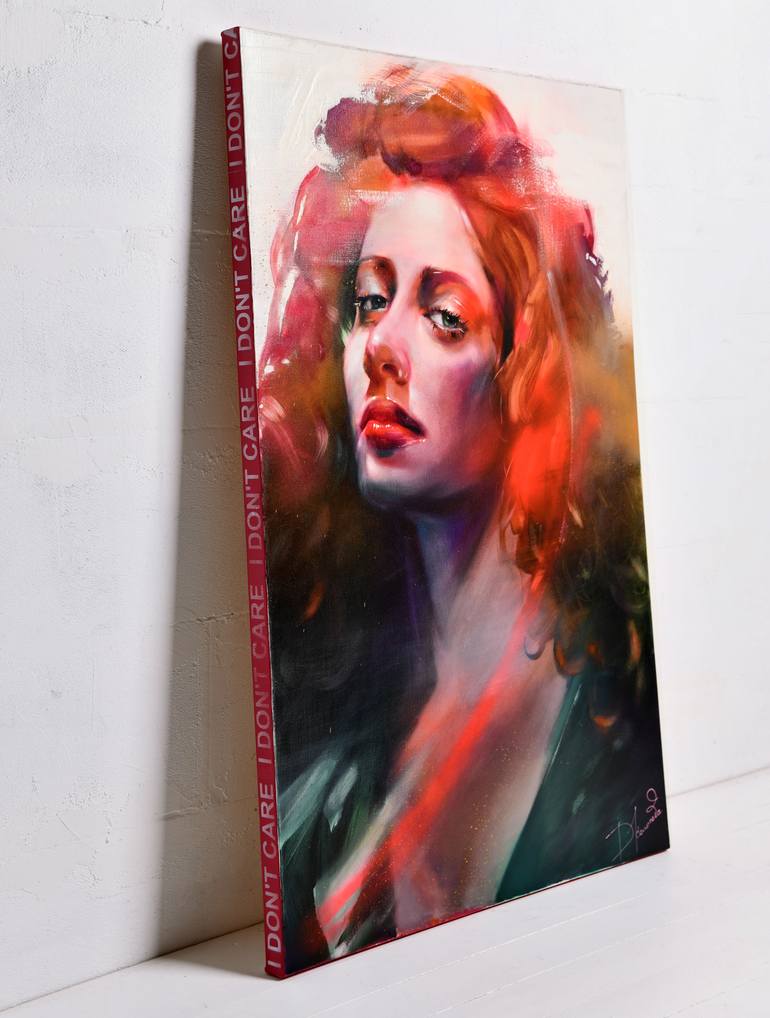 Original Conceptual Women Painting by Daria Kolosova