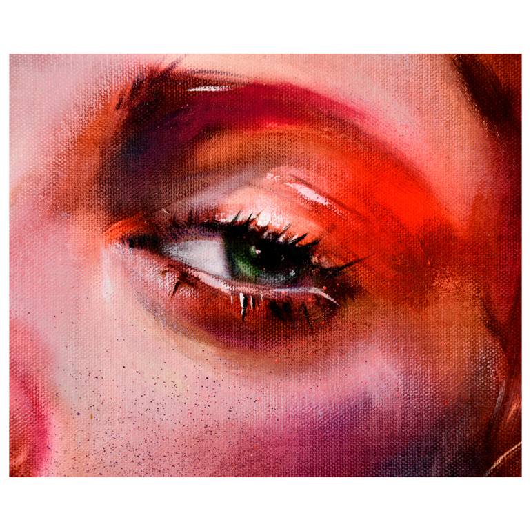 Original Conceptual Women Painting by Daria Kolosova