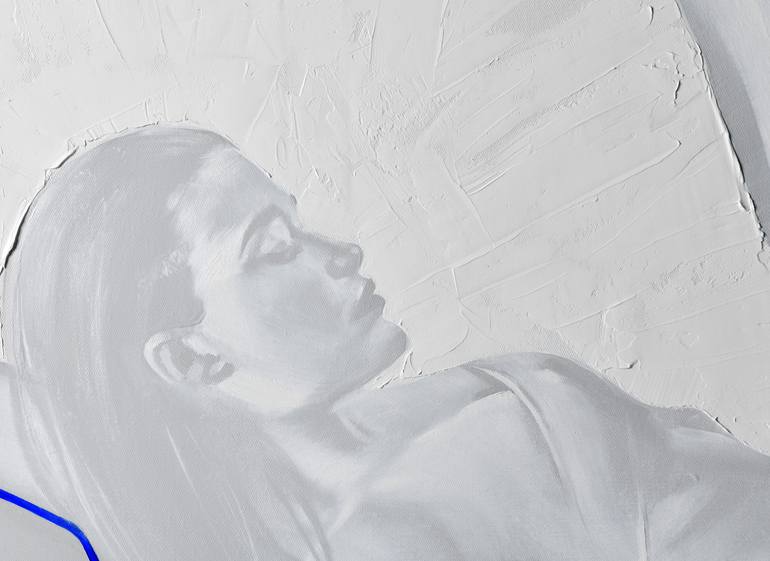 Original Conceptual Sports Painting by Daria Kolosova