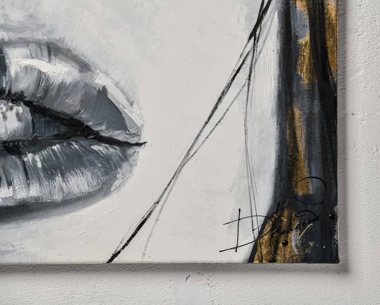 Original Conceptual People Painting by Daria Kolosova