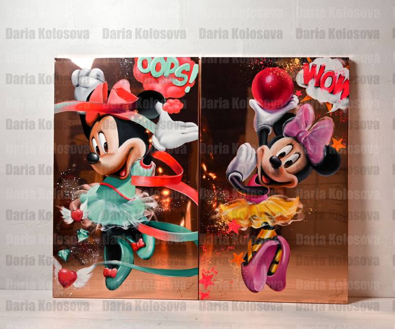 Original Illustration Pop Culture/Celebrity Painting by Daria Kolosova