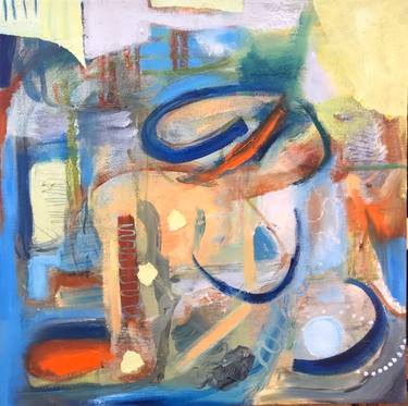 Original Abstract Expressionism Abstract Paintings by Helen Joyce