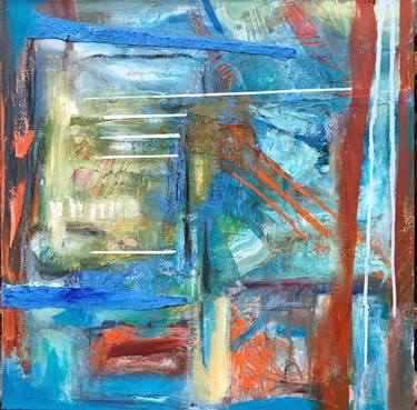 Original Abstract Expressionism Abstract Paintings by Helen Joyce