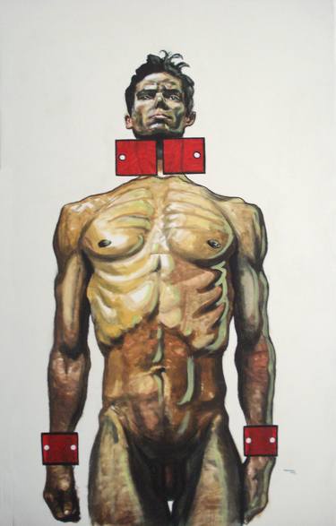 Original Expressionism Nude Paintings by Alejandro Noda