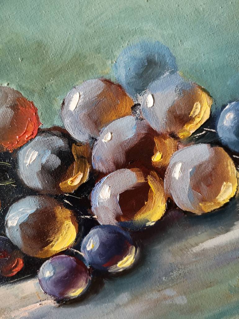 Original Impressionism Food Painting by Inna Protas