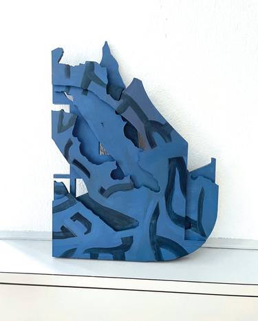 Original Abstract Cities Sculpture by Alina Mnatsakanian