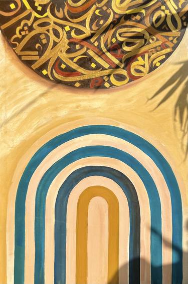 Original Conceptual Typography Paintings by Sharmene Yousuf