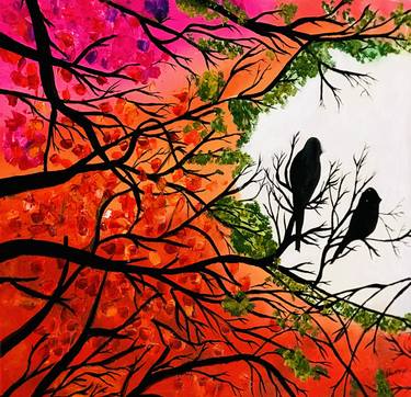 Print of Nature Paintings by Sharmene Yousuf