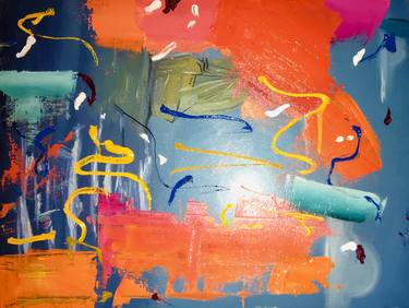 Print of Abstract Graffiti Paintings by Sharmene Yousuf