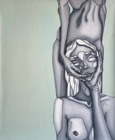 Original Figurative Women Paintings by Yana Pagul