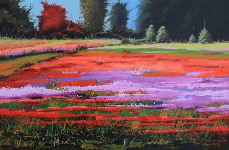 1179 Colección de primavera Painting by Jose Maria Martin Saatchi Art