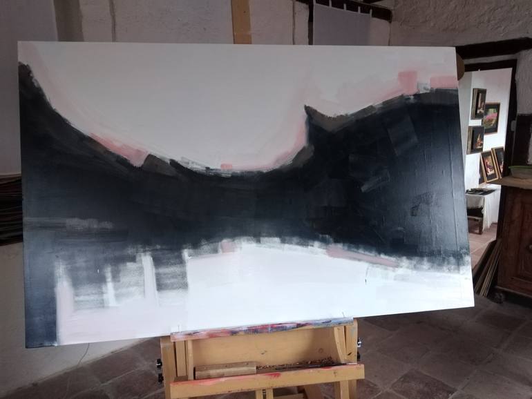 Original Abstract Expressionism Abstract Painting by Jose Maria Martin