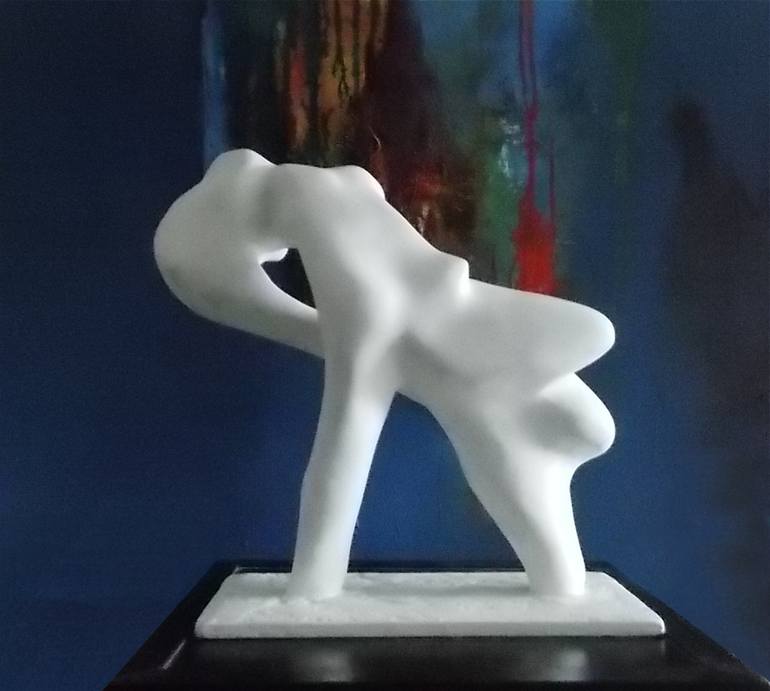 Original Abstract Sculpture by Mathias Wolf