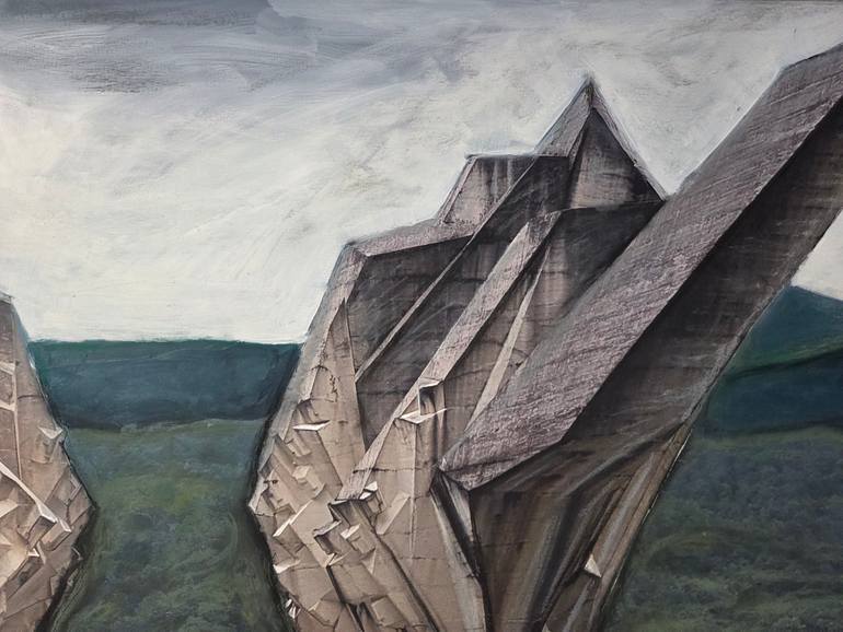 Original Contemporary Landscape Painting by Louise Smart