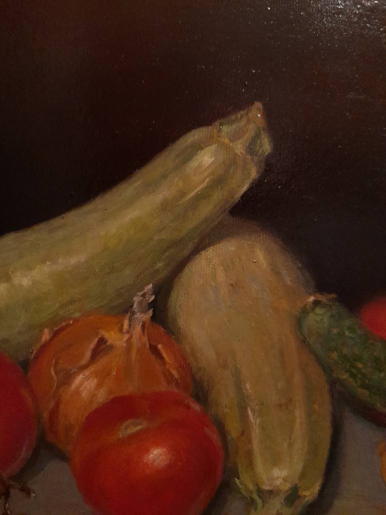 Original Realism Still Life Painting by Evgheni Zolotariov