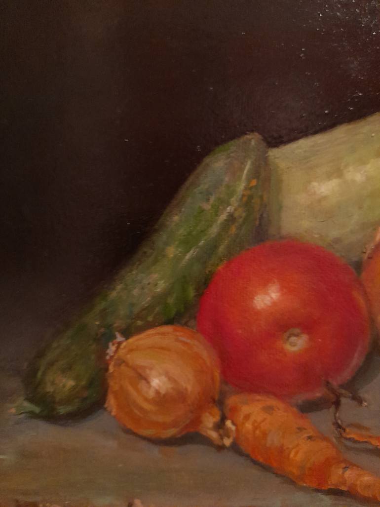 Original Realism Still Life Painting by Evgheni Zolotariov