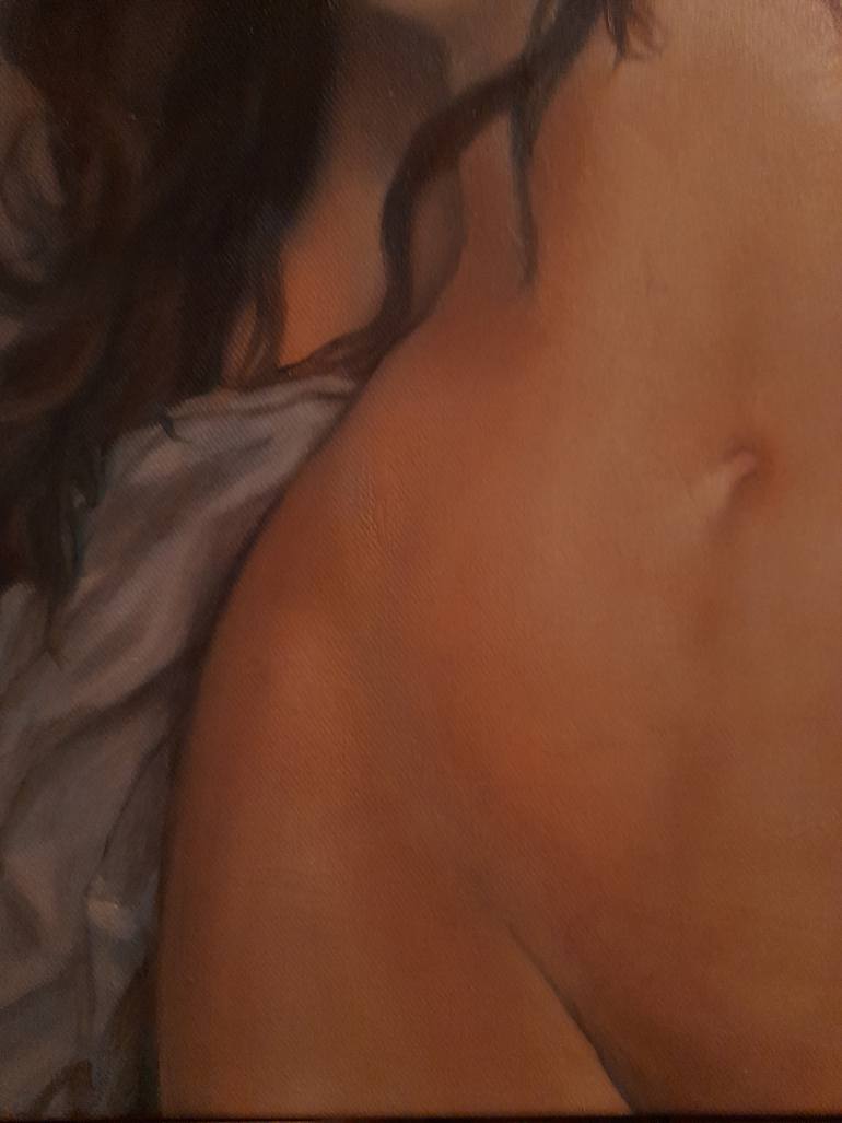 Original Realism Nude Painting by Evgheni Zolotariov