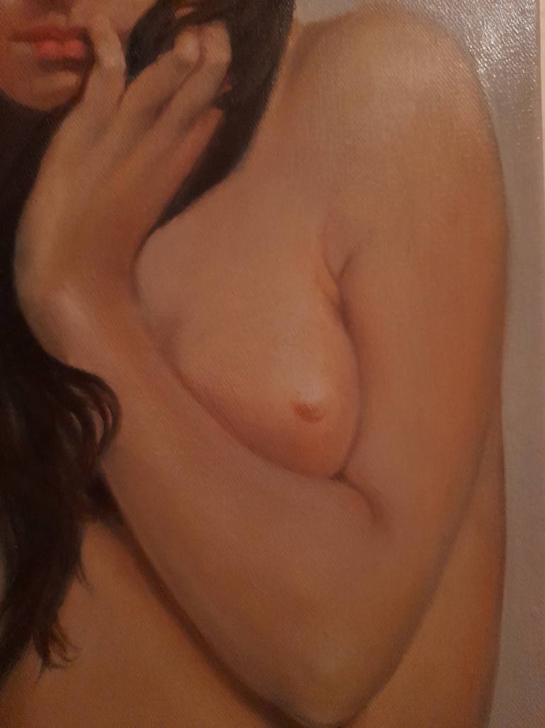 Original Realism Nude Painting by Evgheni Zolotariov