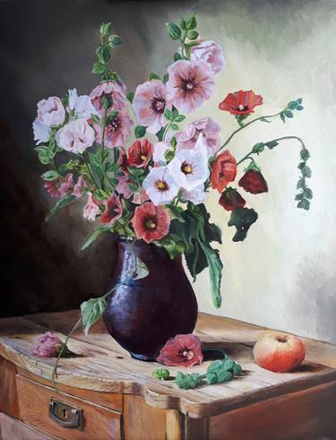 Original Still Life Paintings by Evgheni Zolotariov