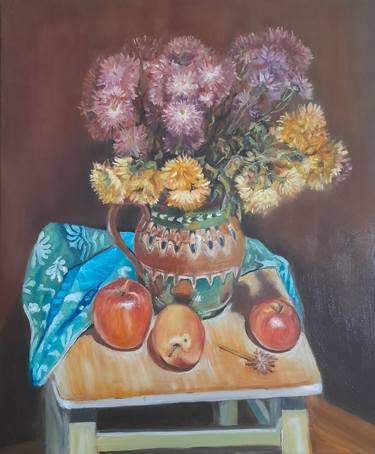 Original Still Life Paintings by Evgheni Zolotariov