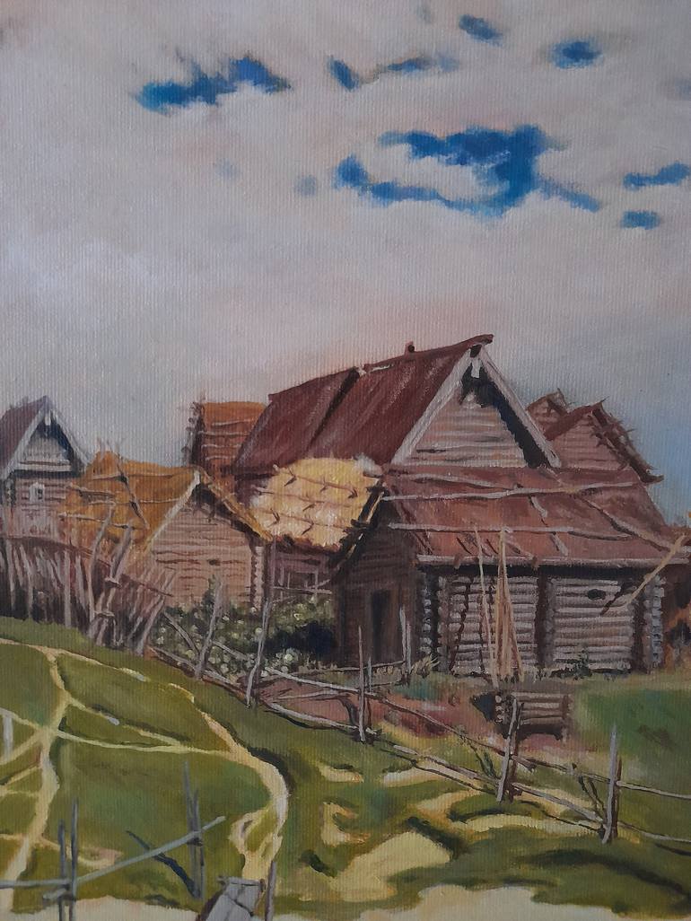 Original Landscape Painting by Evgheni Zolotariov