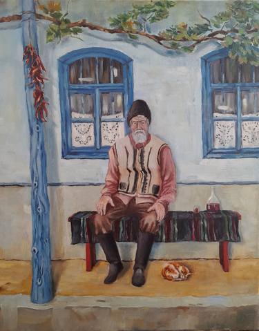 Print of Portrait Paintings by Evgheni Zolotariov