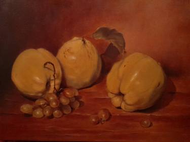 Print of Realism Still Life Paintings by Evgheni Zolotariov