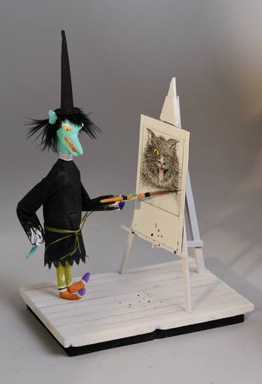 Original Conceptual Women Sculpture by Richard Abarno