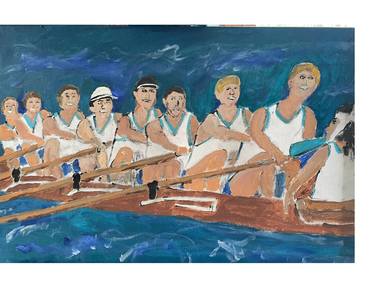 Print of Impressionism Sports Paintings by George Collins