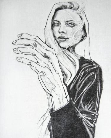 Print of Fine Art Fashion Drawings by Paula Sacaleanu