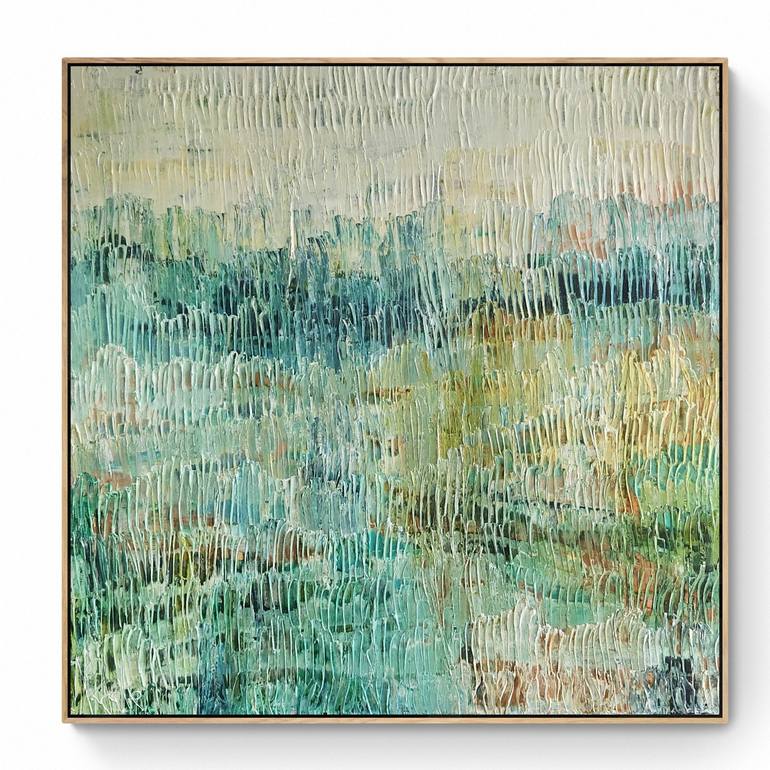 Original Minimalism Abstract Painting by Natalie Uhrik