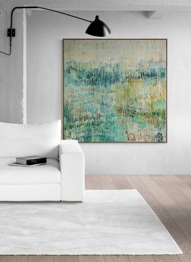 Original Minimalism Abstract Painting by Natalie Uhrik