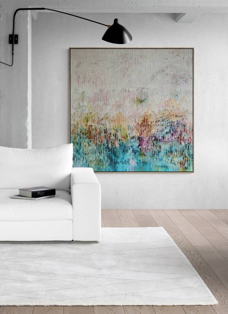 Original Minimalism Abstract Painting by Natalie Uhrik