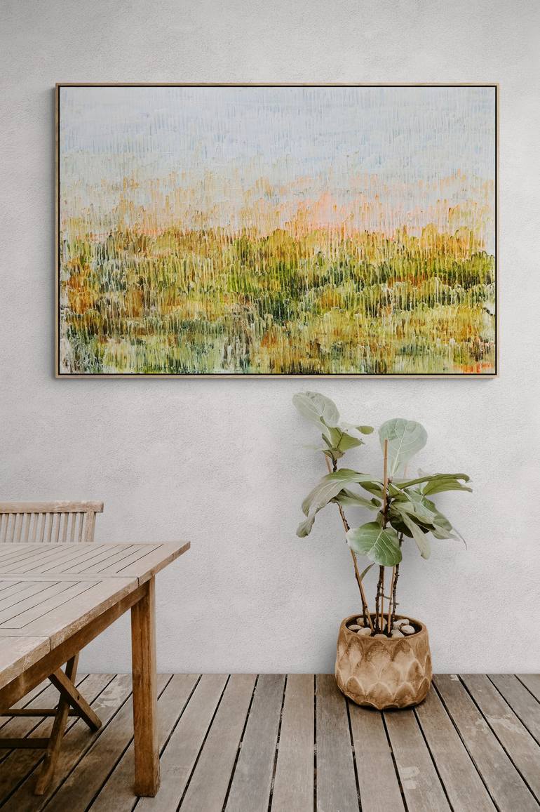 Original Abstract Landscape Painting by Natalie Uhrik