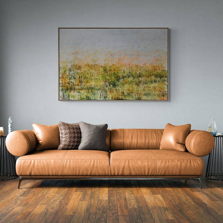 Original Abstract Landscape Painting by Natalie Uhrik