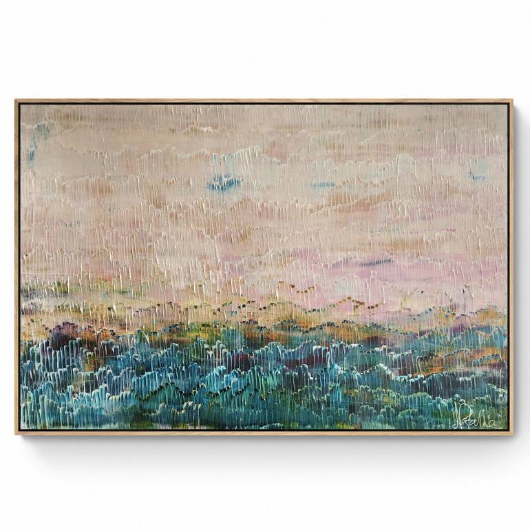 Original Abstract Landscape Painting by Natalie Uhrik