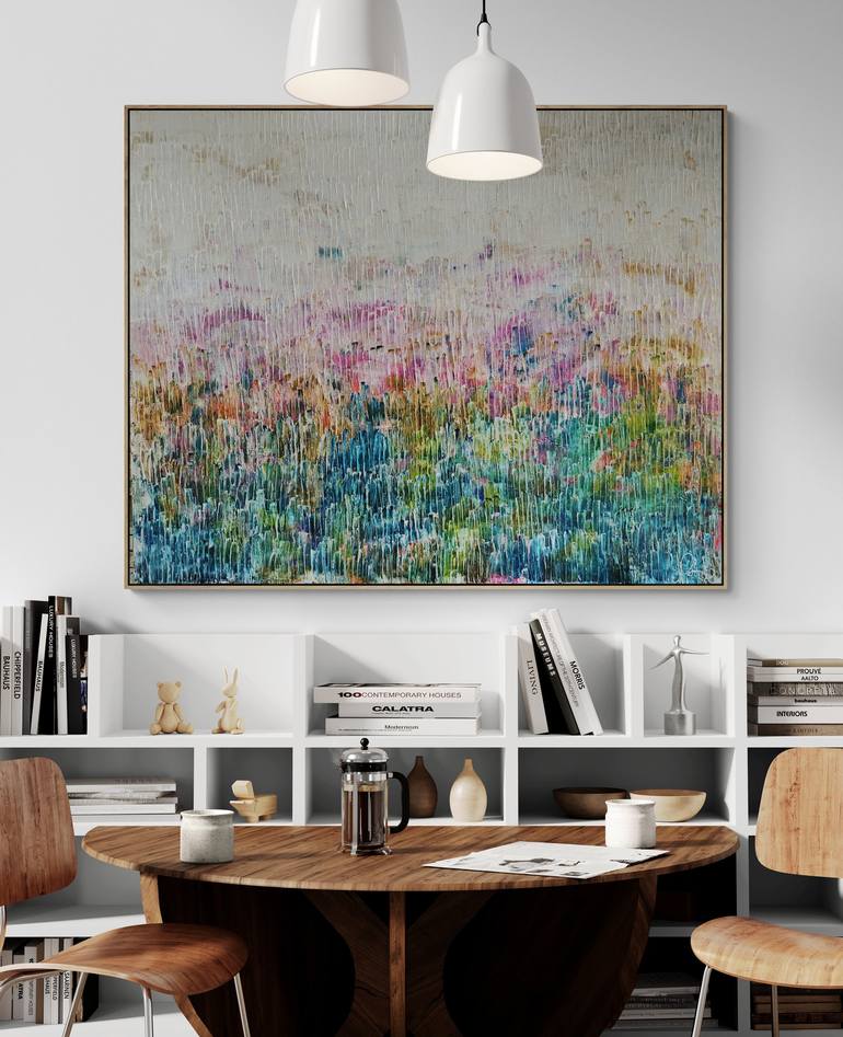 Original Abstract Landscape Painting by Natalie Uhrik