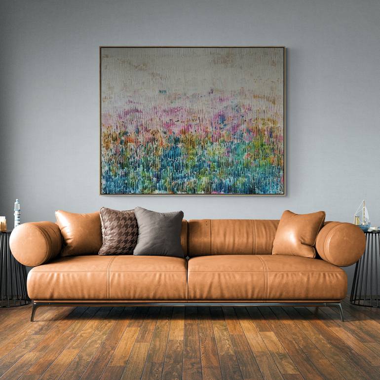 Original Abstract Landscape Painting by Natalie Uhrik